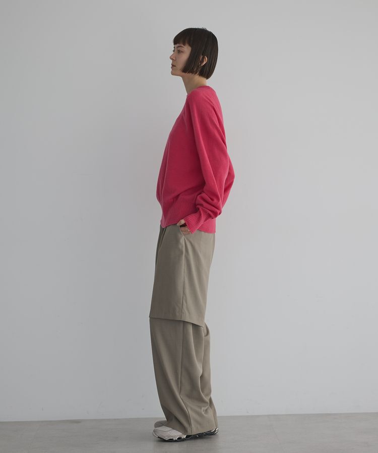 GARAGE OF GOOD CLOTHING「【日本製】ウール100%クルーネックニット」|ニット・セーター|