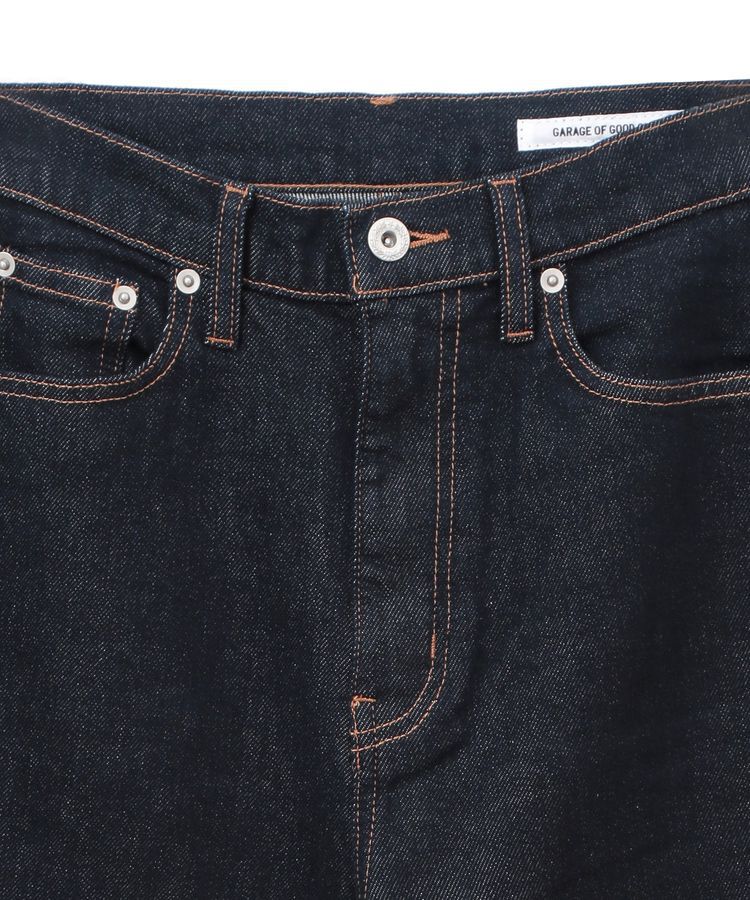 GARAGE OF GOOD CLOTHING「ハイウエストワイドデニムパンツ」|デニム|