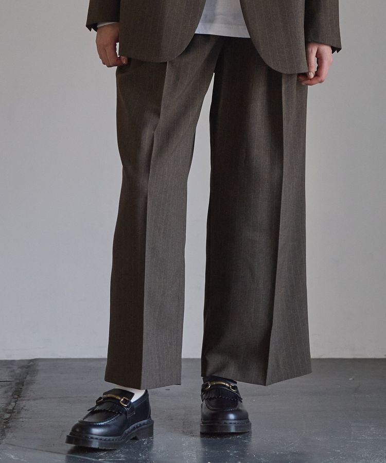 GARAGE OF GOOD CLOTHING「ストライプタックパンツ」|その他|