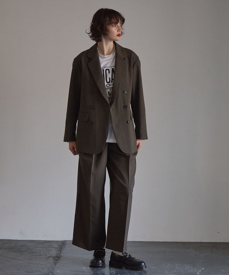 GARAGE OF GOOD CLOTHING「ストライプタックパンツ」|その他|