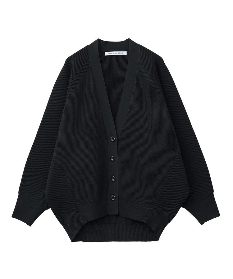 GARAGE OF GOOD CLOTHING「Vネック畔編みフォルムカーデ」|カーディガン|