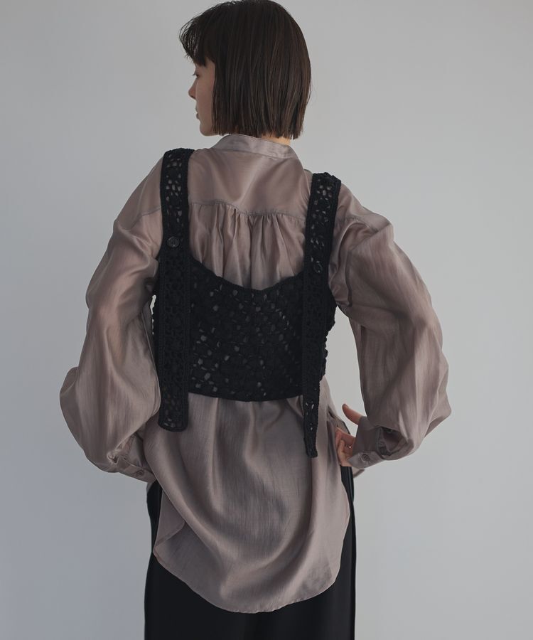 GARAGE OF GOOD CLOTHING「ハンドクロッシェビスチェ」|ベスト・ジレ|