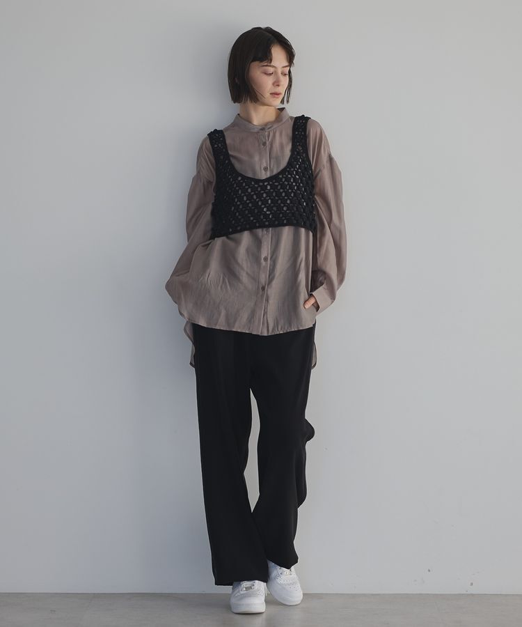 GARAGE OF GOOD CLOTHING「ハンドクロッシェビスチェ」|ベスト・ジレ|