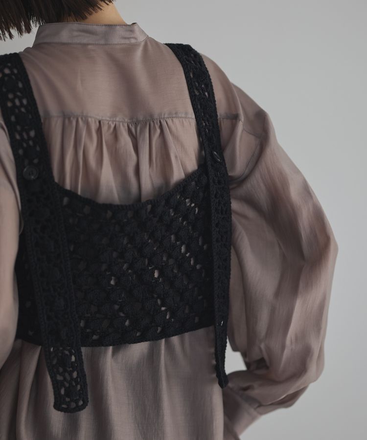 GARAGE OF GOOD CLOTHING「ハンドクロッシェビスチェ」|ベスト・ジレ|