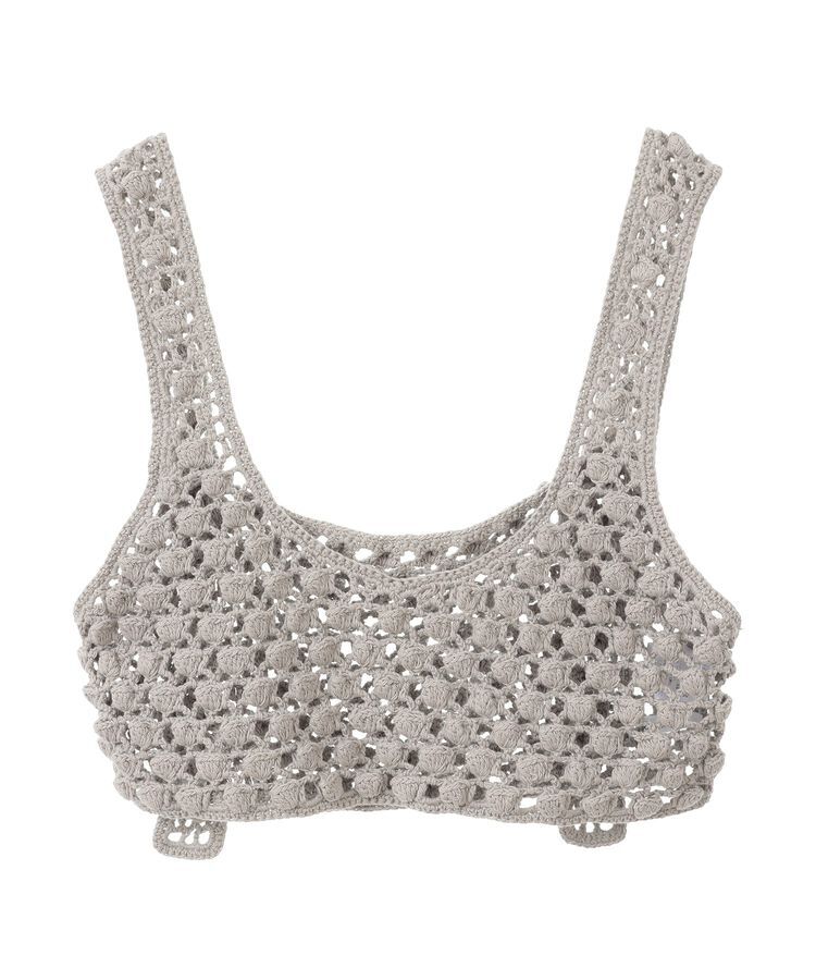 GARAGE OF GOOD CLOTHING「ハンドクロッシェビスチェ」|ベスト・ジレ|