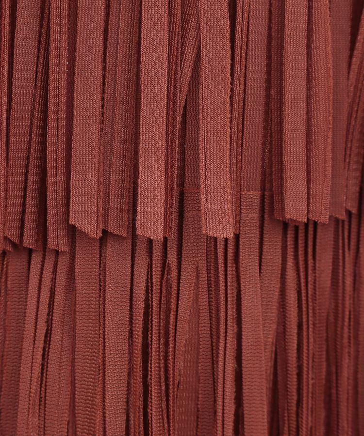 GARAGE OF GOOD CLOTHING「フリンジプリーツスカート」|スカート|