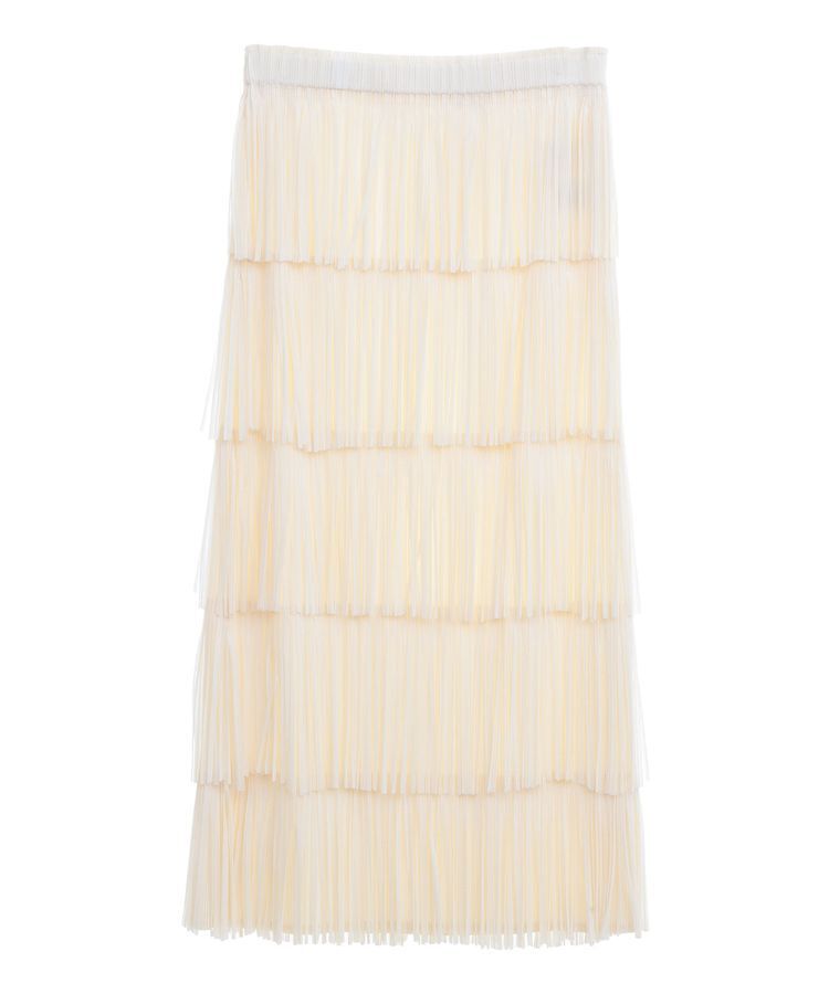 GARAGE OF GOOD CLOTHING「フリンジプリーツスカート」|スカート|