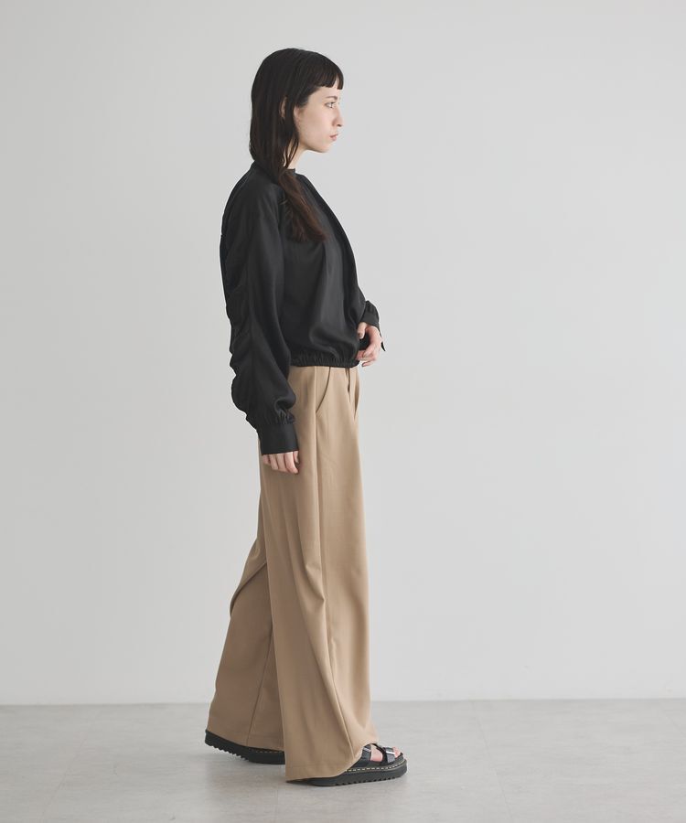 GARAGE OF GOOD CLOTHING「ベルト配色タックワイドパンツ」|その他|