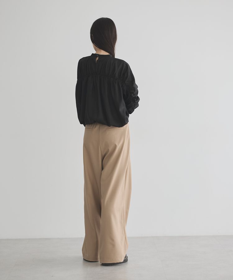 GARAGE OF GOOD CLOTHING「ベルト配色タックワイドパンツ」|その他|