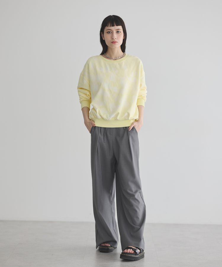 GARAGE OF GOOD CLOTHING「ベルト配色タックワイドパンツ」|その他|