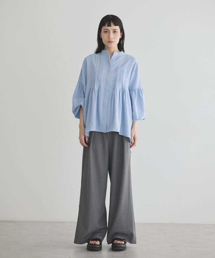 GARAGE OF GOOD CLOTHING「ベルト配色タックワイドパンツ」|その他|