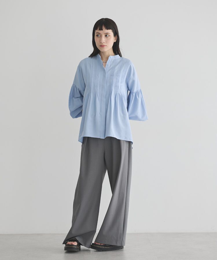 GARAGE OF GOOD CLOTHING「ベルト配色タックワイドパンツ」|その他|