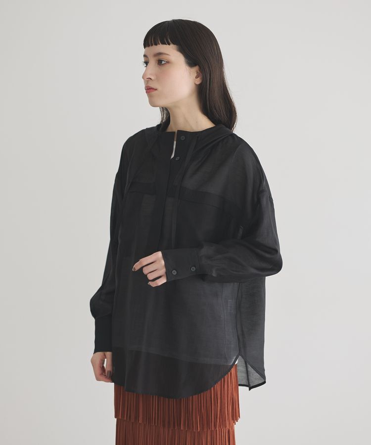 GARAGE OF GOOD CLOTHING「シアーフーディーシャツ」|シャツ・ブラウス|