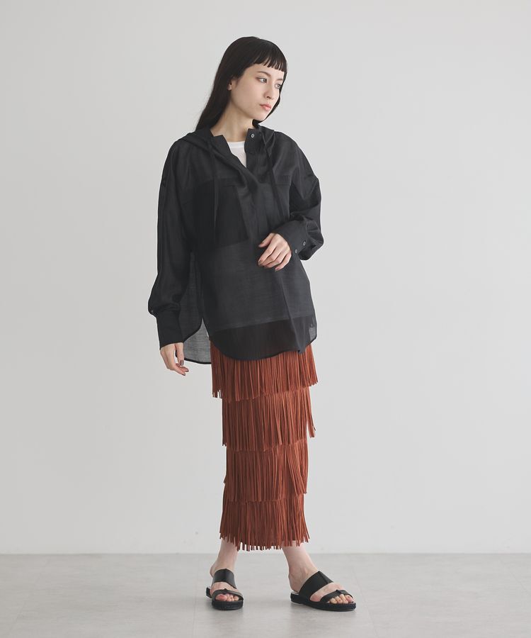 GARAGE OF GOOD CLOTHING「シアーフーディーシャツ」|シャツ・ブラウス|