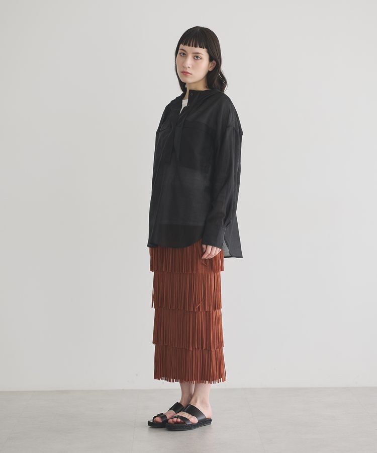 GARAGE OF GOOD CLOTHING「シアーフーディーシャツ」|シャツ・ブラウス|