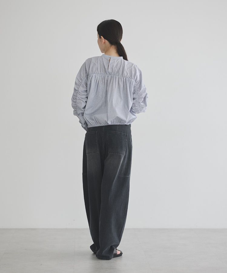 GARAGE OF GOOD CLOTHING「ストライプバックシャーリングプルオーバー」|シャツ・ブラウス|