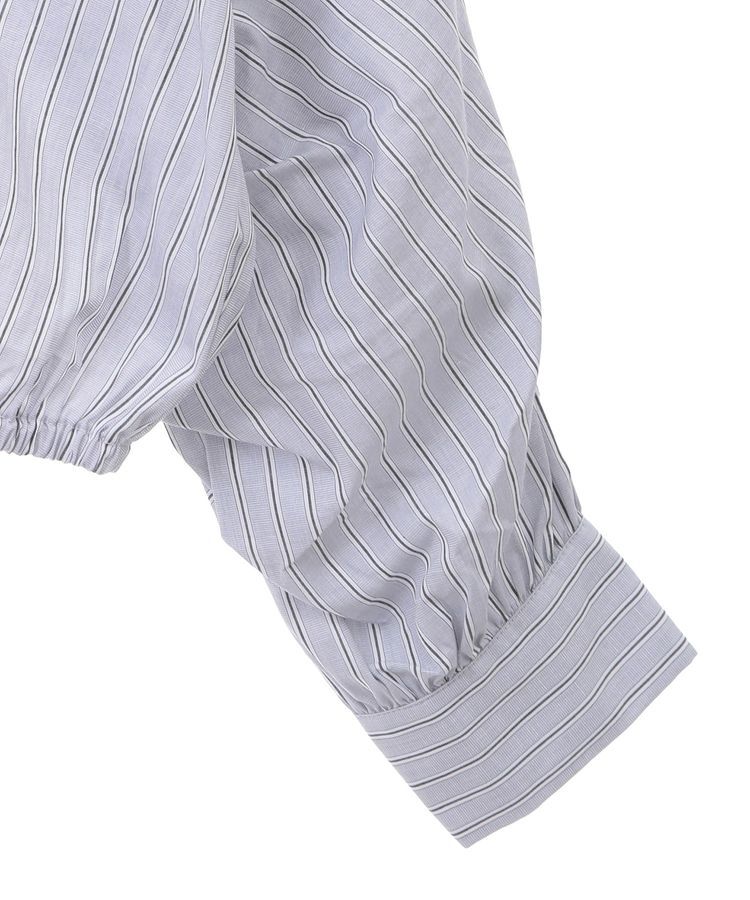 GARAGE OF GOOD CLOTHING「ストライプバックシャーリングプルオーバー」|シャツ・ブラウス|