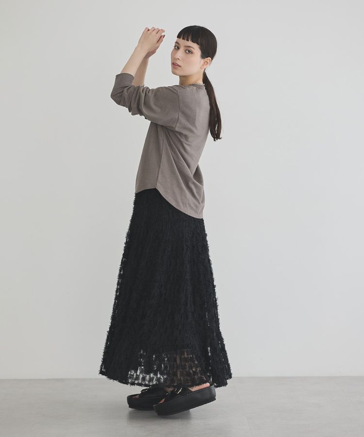 GARAGE OF GOOD CLOTHING「【日本製】ヘンプジャージーヘンリーネックプルオーバー」|Tシャツ・カットソー|