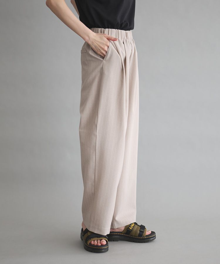 GARAGE OF GOOD CLOTHING「【日本製】ストライプイージータックパンツ」|その他|