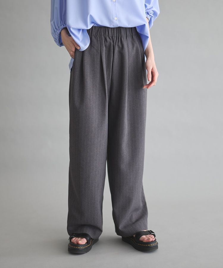 GARAGE OF GOOD CLOTHING「【日本製】ストライプイージータックパンツ」|その他|