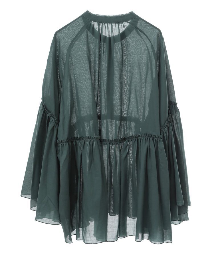 GARAGE OF GOOD CLOTHING「無地ギャザーブラウス」|シャツ・ブラウス|