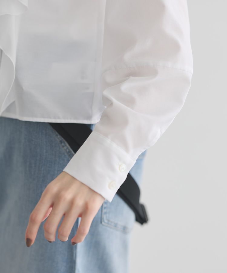 GARAGE OF GOOD CLOTHING「【日本製】フリルブラウス」|シャツ・ブラウス|