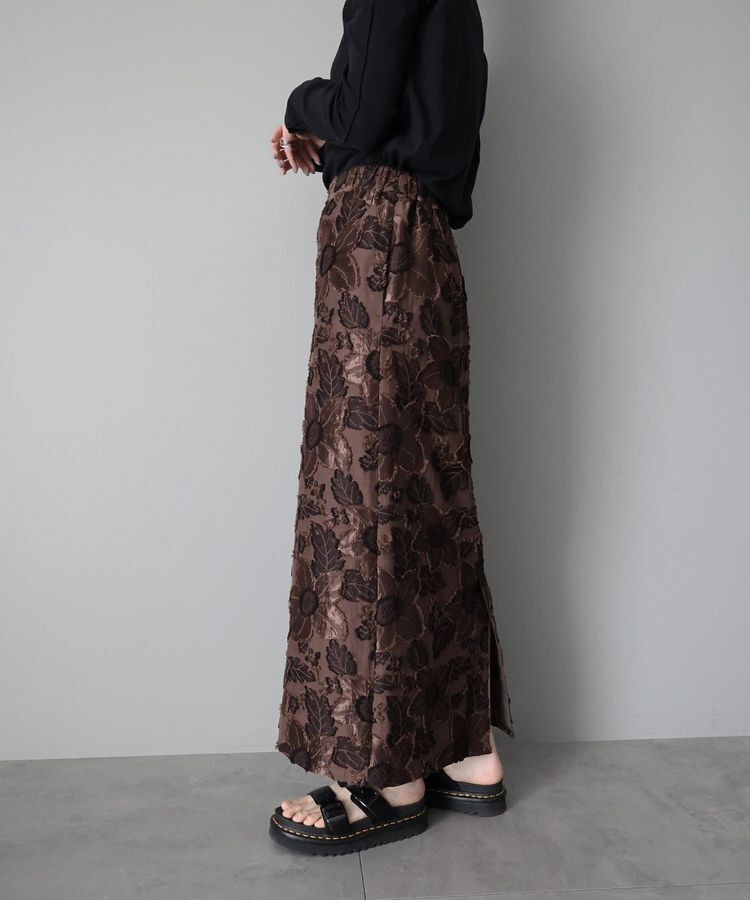 GARAGE OF GOOD CLOTHING「【日本製】カットジャガード柄タイトスカートB」|タイト|