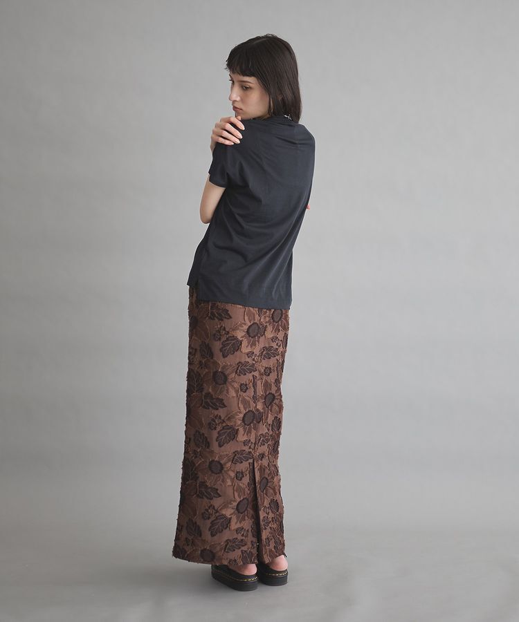 GARAGE OF GOOD CLOTHING「【日本製】カットジャガード柄タイトスカートB」|タイト|