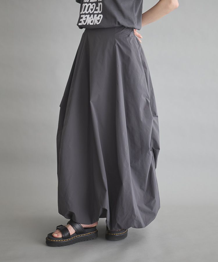 GARAGE OF GOOD CLOTHING「サイドタックタフタバルーンスカート」|スカート|
