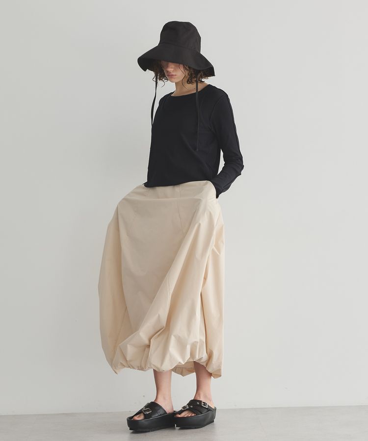 GARAGE OF GOOD CLOTHING「サイドタックタフタバルーンスカート」|スカート|