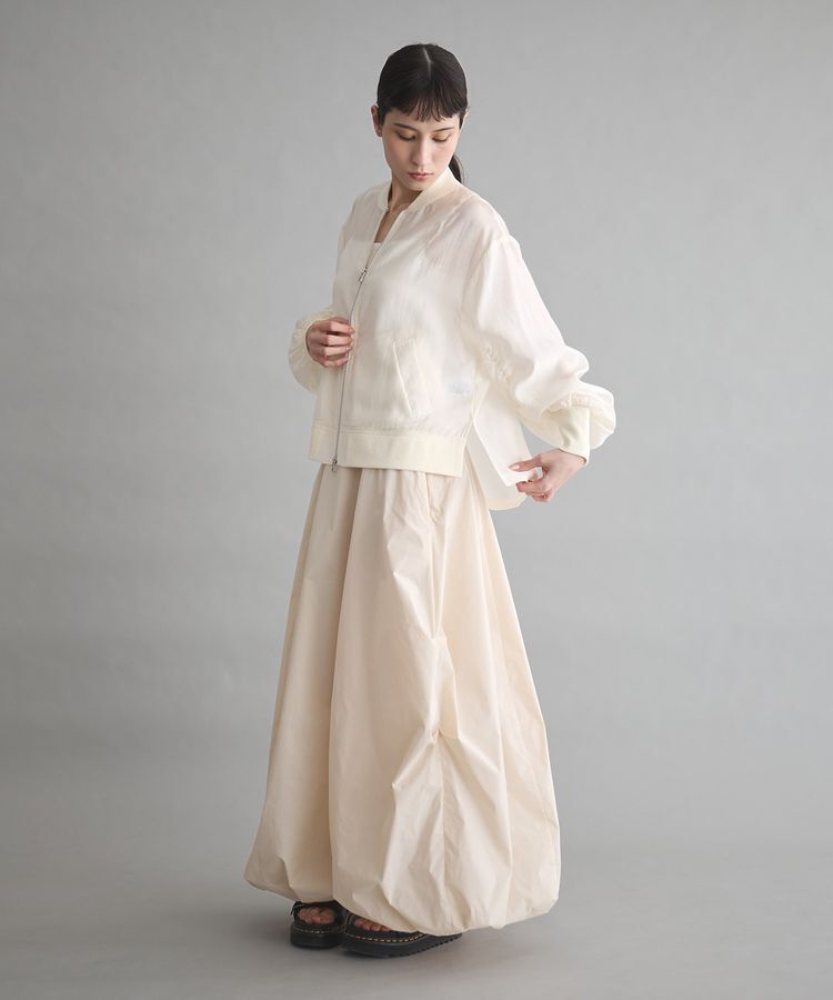 GARAGE OF GOOD CLOTHING「サイドタックタフタバルーンスカート」|スカート|