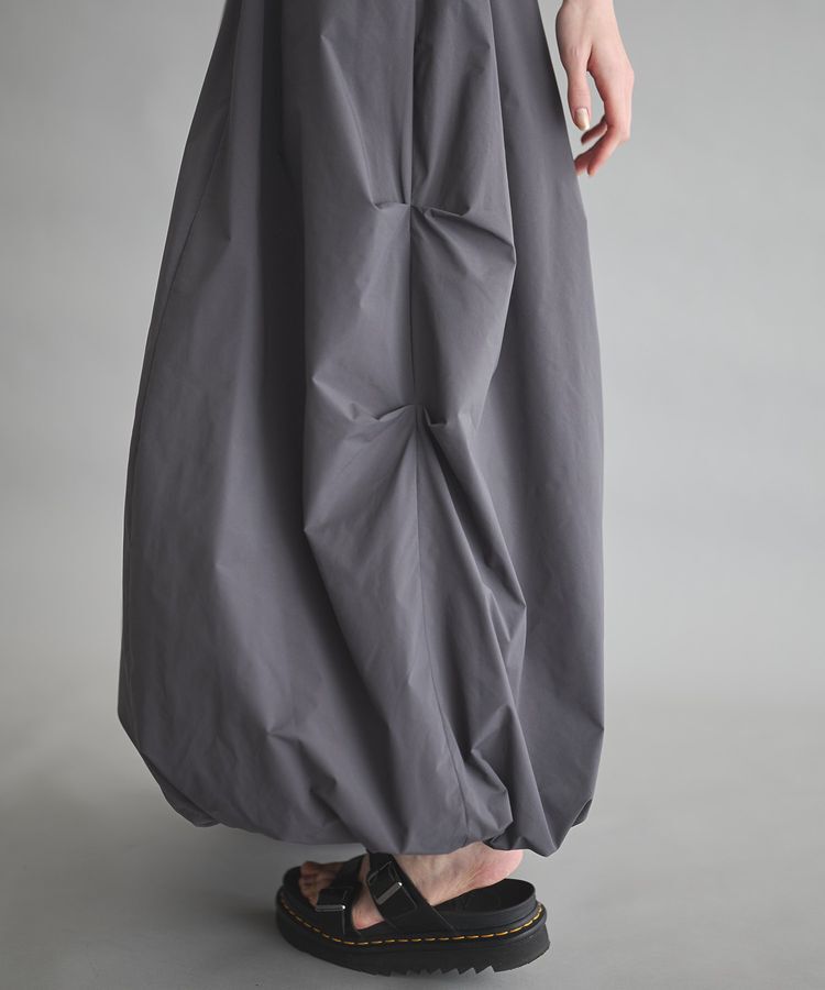 GARAGE OF GOOD CLOTHING「サイドタックタフタバルーンスカート」|スカート|