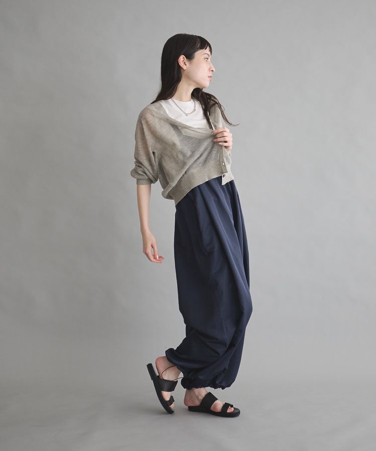 GARAGE OF GOOD CLOTHING「シアーVネックカーディガン」|カーディガン|