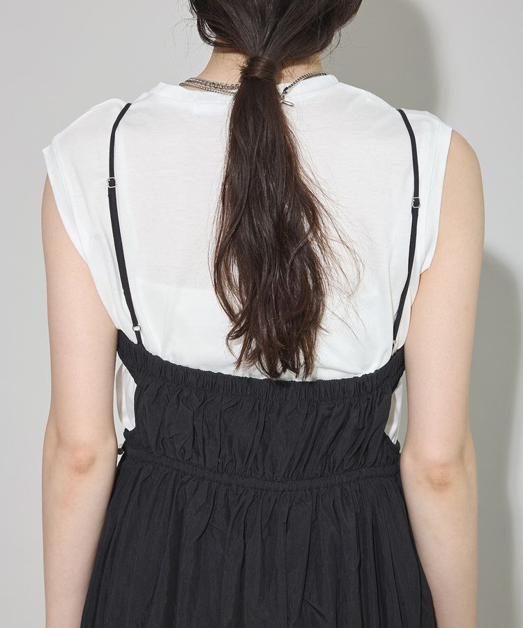 GARAGE OF GOOD CLOTHING「シャーリングサイドオープンワンピース」|ワンピース|