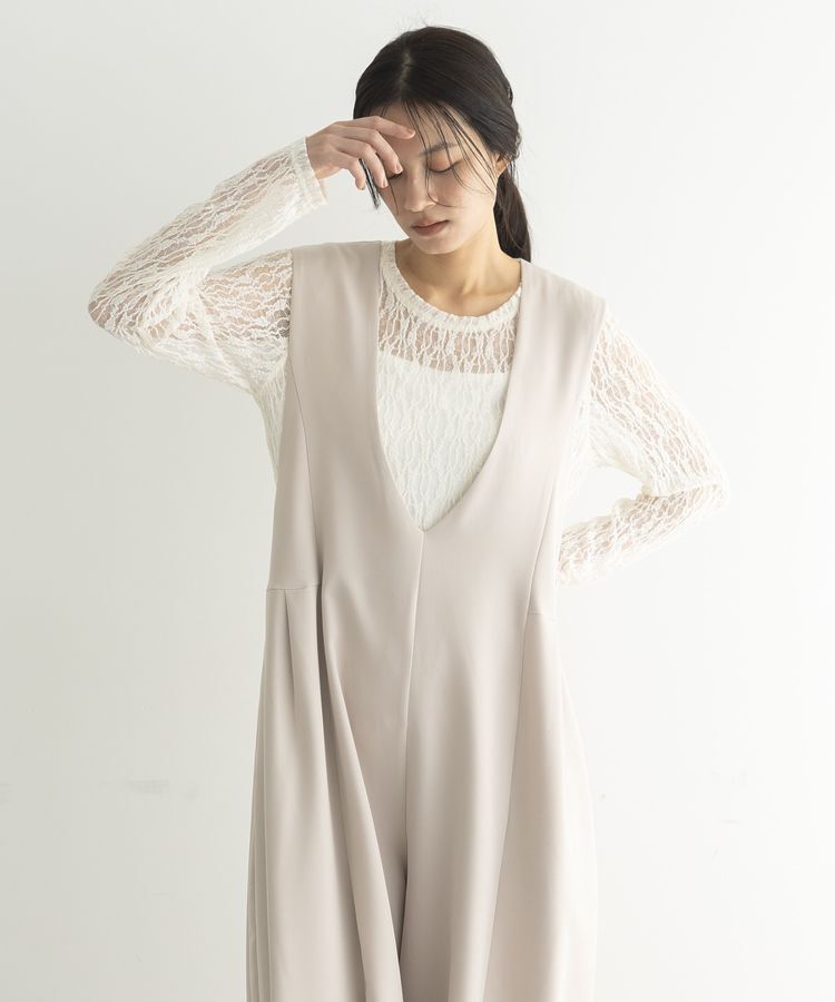 GARAGE OF GOOD CLOTHING「Vネックバレルオールインワン」|オールインワン|