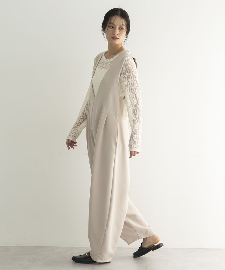 GARAGE OF GOOD CLOTHING「Vネックバレルオールインワン」|オールインワン|