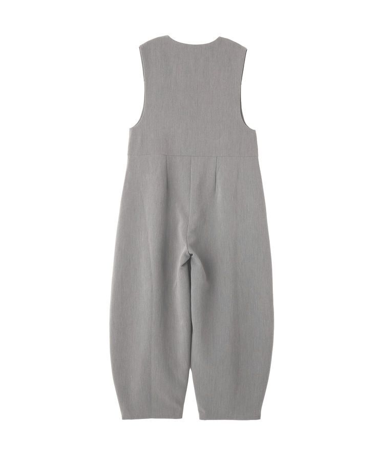 GARAGE OF GOOD CLOTHING「グレーVネックバレルオールインワン」|オールインワン|