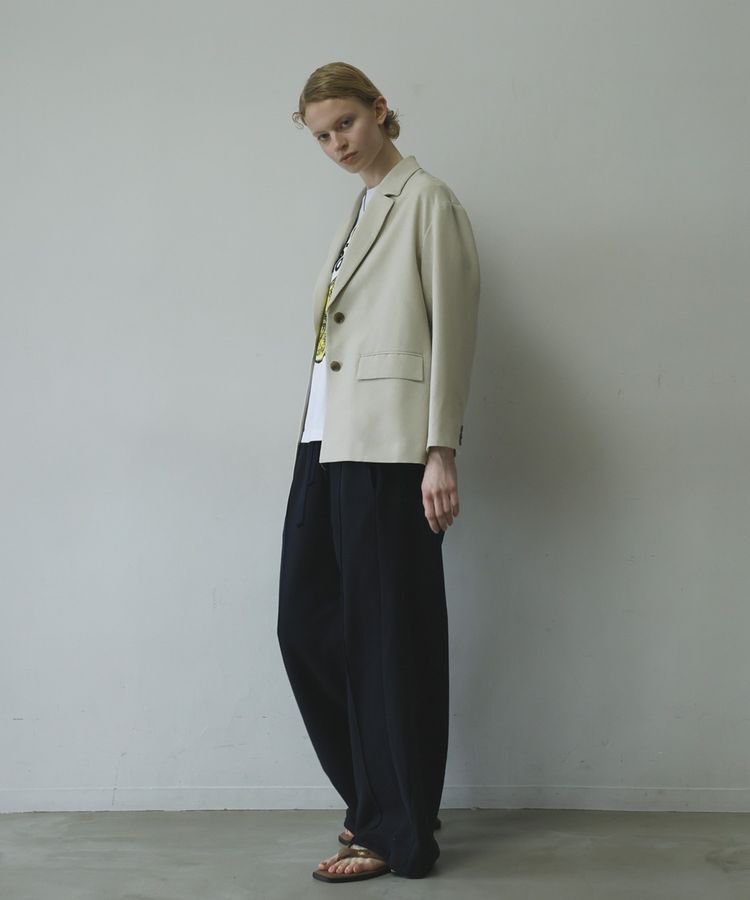 GARAGE OF GOOD CLOTHING「【日本製】無地オーバーサイズシングル前ジャケット」|テーラードジャケット|
