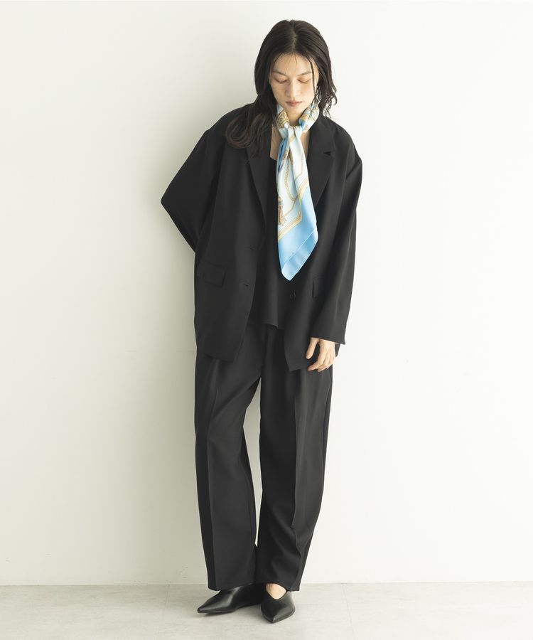 GARAGE OF GOOD CLOTHING「【日本製】無地オーバーサイズシングル前ジャケット」|テーラードジャケット|