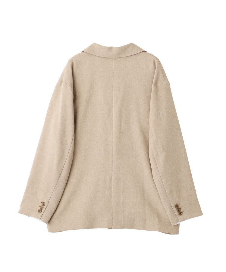 GARAGE OF GOOD CLOTHING「【日本製】無地オーバーサイズシングル前ジャケット」|テーラードジャケット|