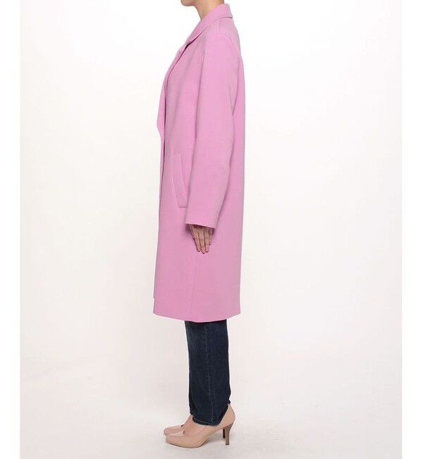 allureville「ダブルクロスチェスターコート」|ダッフルコート|