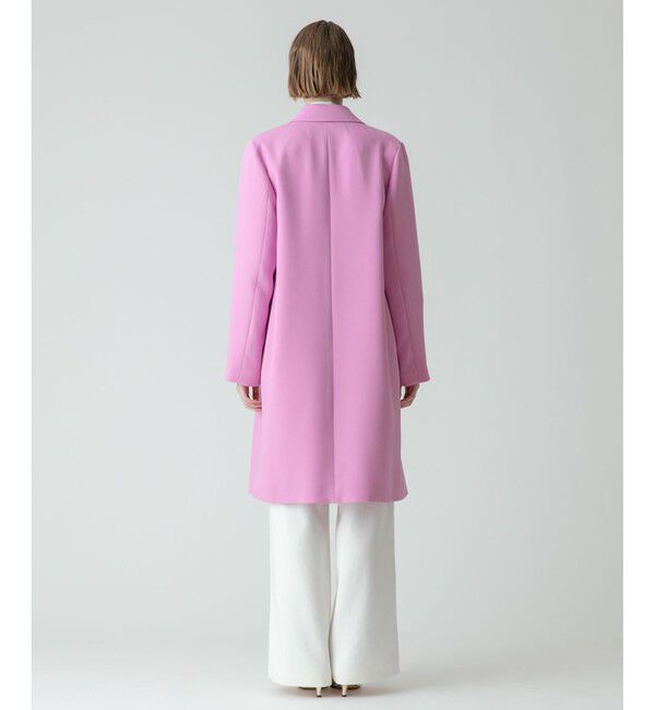 allureville「ダブルクロスチェスターコート」|ダッフルコート|