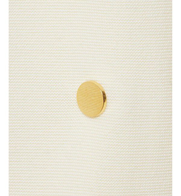 allureville「セミダブルガーターニットジャケット」|ノーカラージャケット|