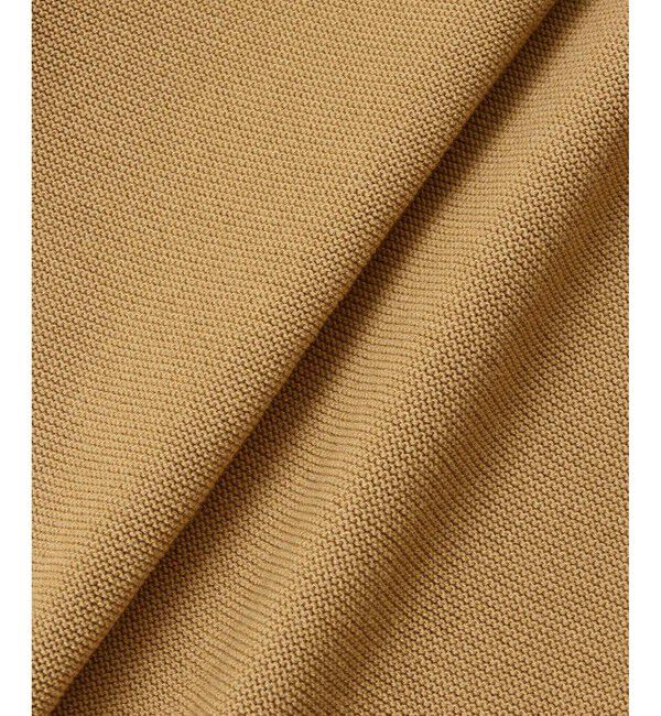 allureville「セミダブルガーターニットジャケット」|ノーカラージャケット|