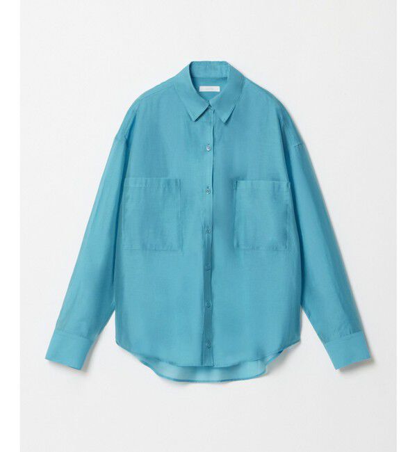 allureville「ナチュラルオーガンジーシャツブラウス」|シャツ・ブラウス|