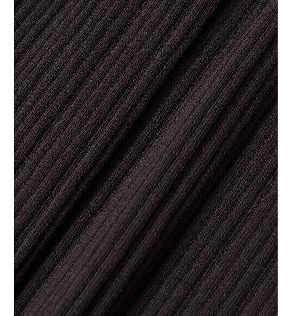 LOULOU WILLOUGHBY「【LOULOU WILLOUGHBY】ハーフチューブラーリブニット」|ニット・セーター|