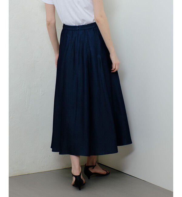 allureville「マットタフタアンイーブンタックスカート」|スカート|