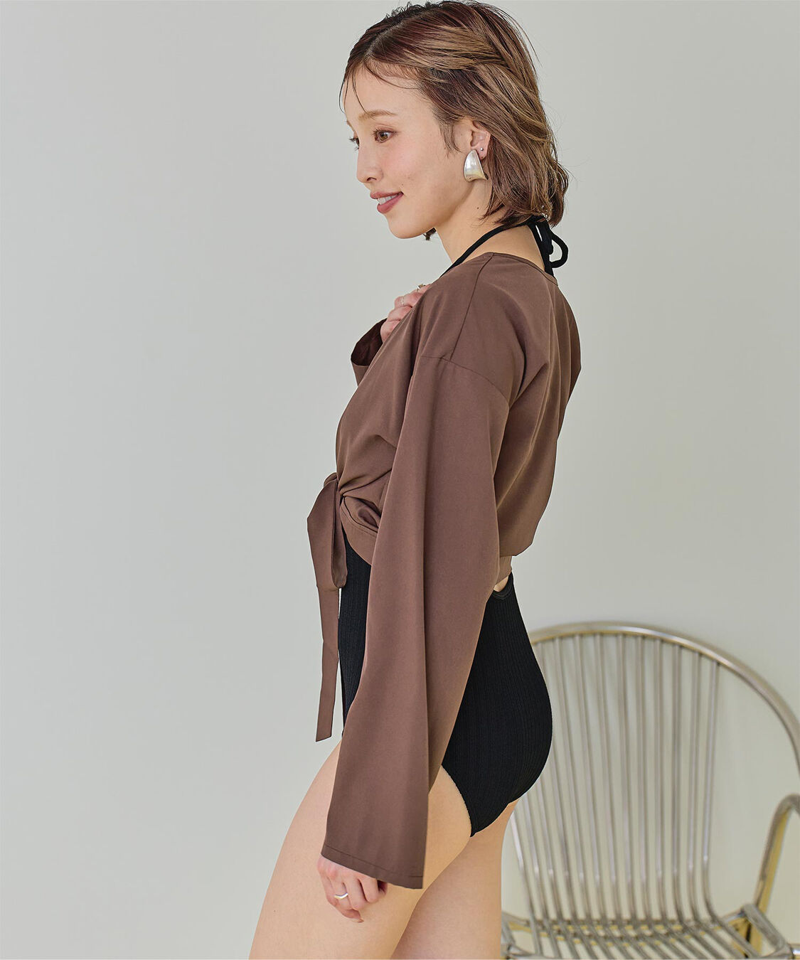 SEA DRESS「ウエストマークラッシュガード」|ビキニトップス|