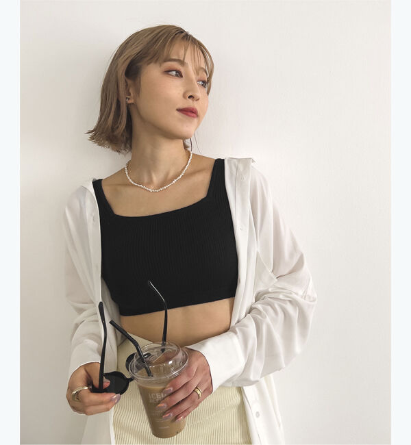 SEA DRESS「シンプルタンクトップニットビキニ」|ビキニ|