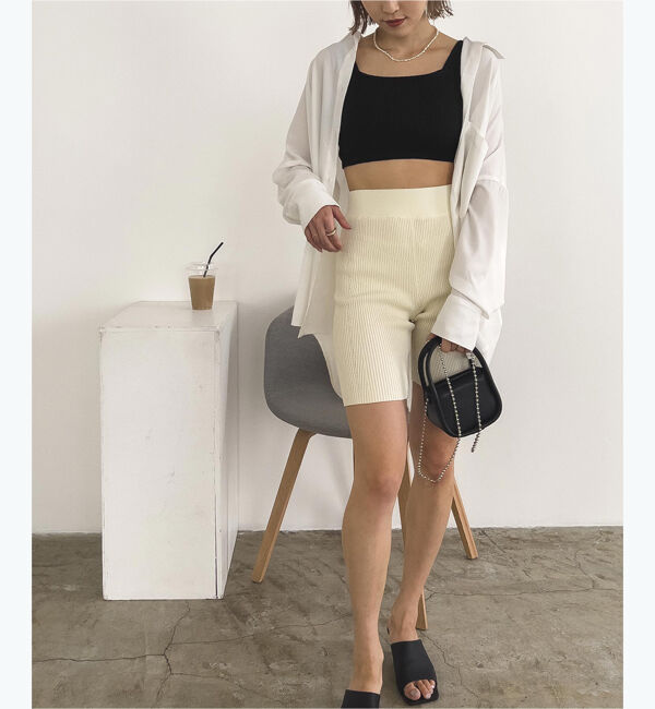 SEA DRESS「シンプルタンクトップニットビキニ」|ビキニ|